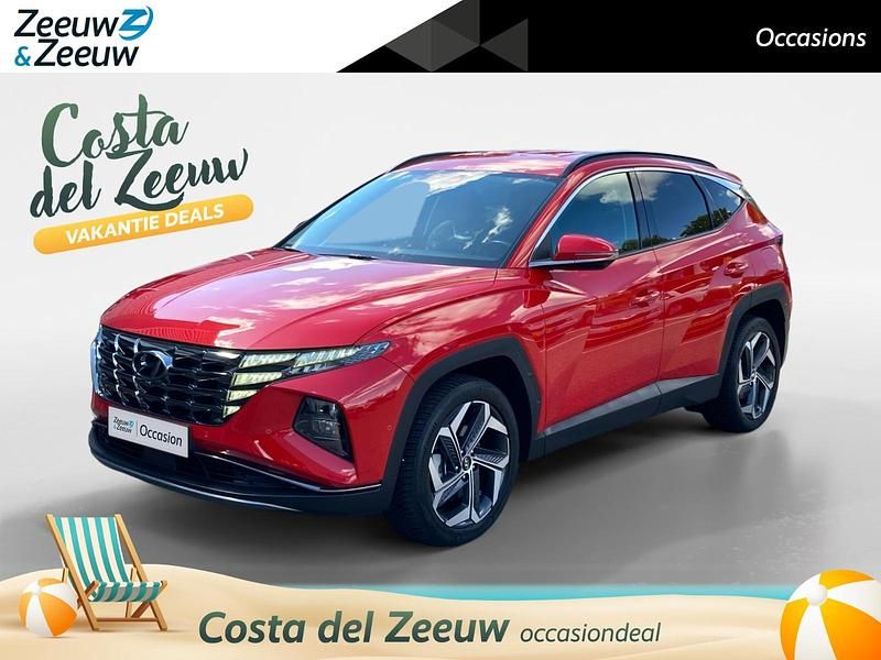 Rood Gebruikt 2022 Hyundai Tucson Premium SUV | € 31.950 (Eerlijke prijs) - Afbeelding 1/4