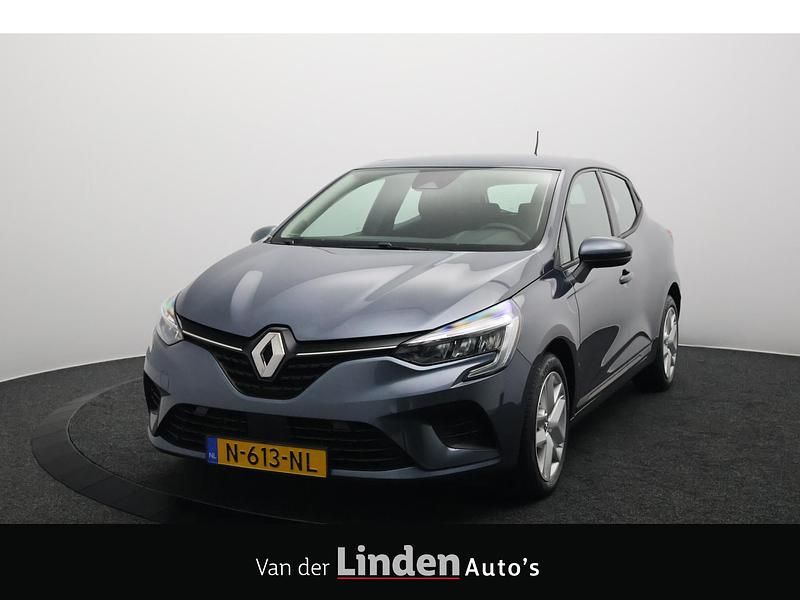 Grijs Gebruikt 2021 Renault Clio V Zen Hatchback | € 13.145 (Eerlijke prijs) - Afbeelding 1/4