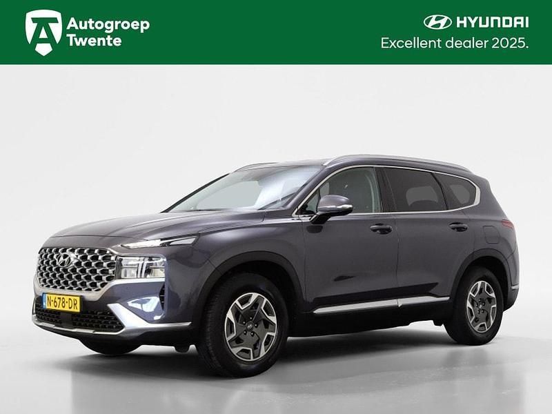 Blauw Gebruikt 2021 Hyundai Santa Fe SUV | € 35.750 (Eerlijke prijs) - Afbeelding 1/4