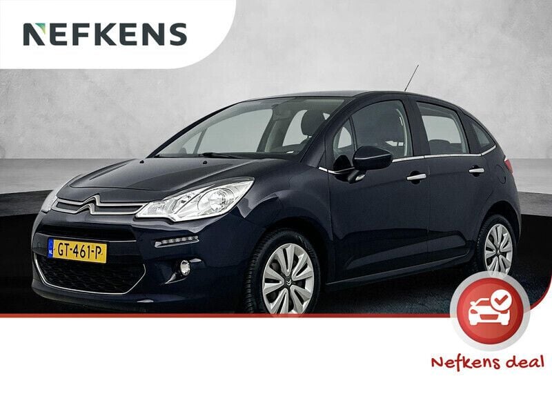 Blauw Gebruikt 2015 Citroën C3 PureTech Hatchback | € 6.925 (Eerlijke prijs) - Afbeelding 1/4