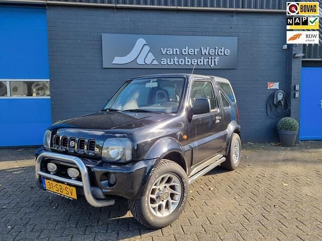 Zwart Gebruikt 2005 Suzuki Jimny SUV | € 7.950 (Super prijs) - Afbeelding 1/4
