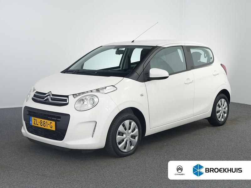 Wit Gebruikt 2019 Citroën C1 Feel Hatchback | € 8.395 (Eerlijke prijs) - Afbeelding 1/4