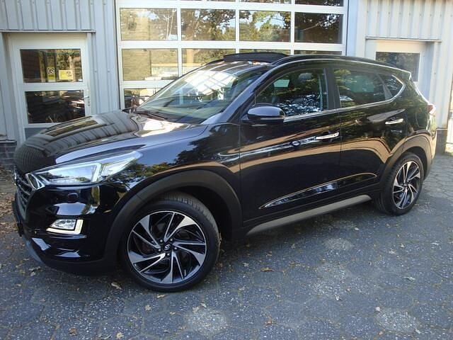 Zwart Gebruikt 2019 Hyundai Tucson Premium SUV | € 26.400 (Iets duurder) - Afbeelding 1/4