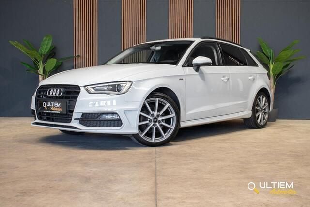 Wit, metallic lak Gebruikt 2016 Audi A3 Sportback S-Line Hatchback | € 11.990 (Goede deal) - Afbeelding 1/4
