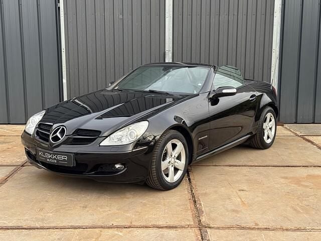 Zwart Gebruikt 2008 Mercedes SLK200 Cabriolet | € 9.950 (Goede deal) - Afbeelding 1/4