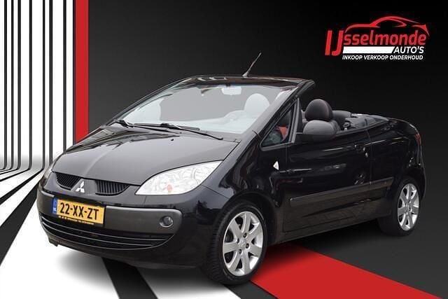 Zwart (metallic) Gebruikt 2007 Mitsubishi Colt Edition Cabriolet | € 3.940 (Eerlijke prijs) - Afbeelding 1/4
