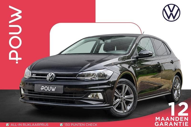 Occasion VW Polo R-line Edition 95 PK (69 kW) 2021 Zwart Hatchback