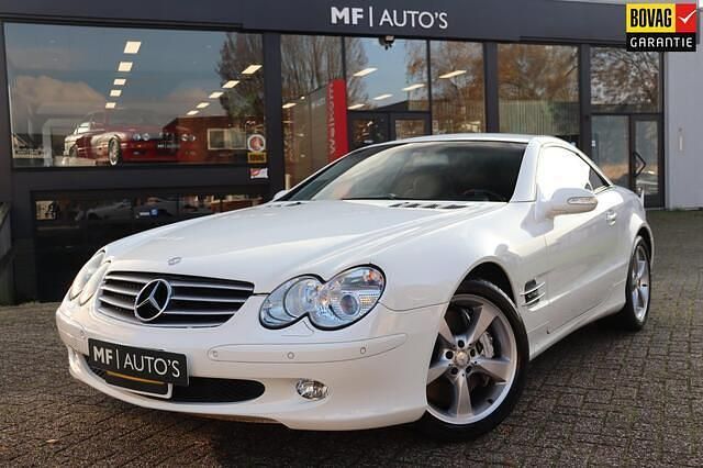 Wit Occasion 2003 Mercedes SL600 Cabriolet | € 33.950 (Eerlijke prijs) - Afbeelding 1/4