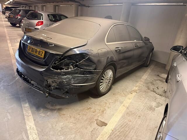 Blauw Occasion 2014 Mercedes C180 Sedan | € 4.450 - Afbeelding 1/4