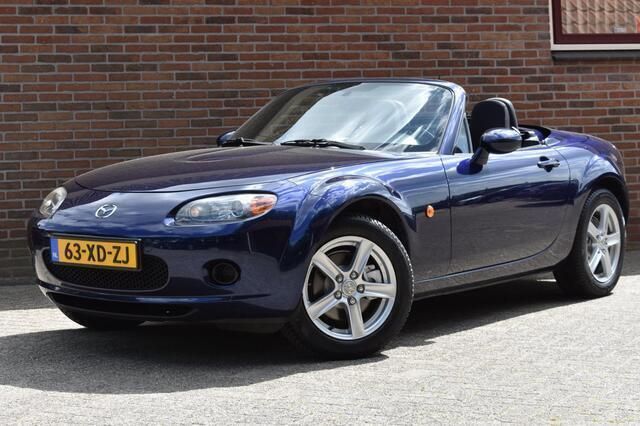Blauw, metallic lak Gebruikt 2007 Mazda MX5 Touring Cabriolet | € 6.949 (Goede deal) - Afbeelding 1/4