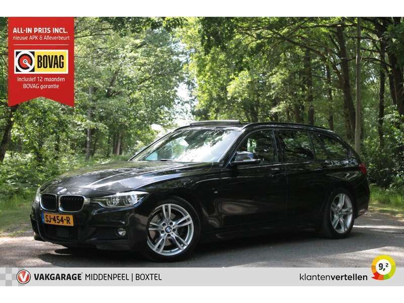 Zwart Gebruikt 2017 BMW 330 Executive Stationwagen | € 24.950 - Afbeelding 1/4