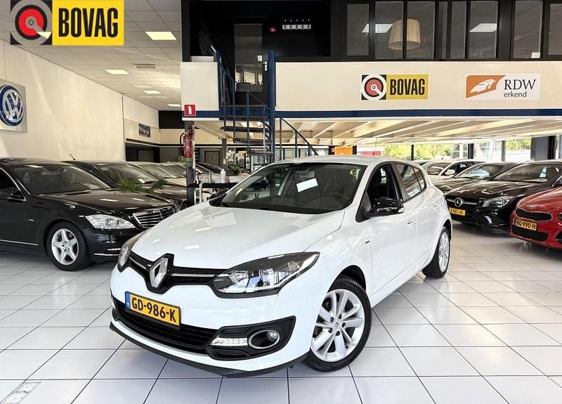 Wit Gebruikt 2015 Renault Mégane III LIMITED Hatchback | € 9.150 (Super prijs) - Afbeelding 1/4