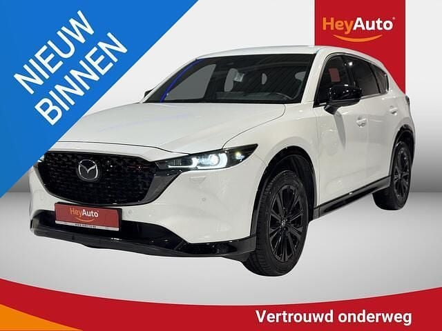 Wit Gebruikt 2024 Mazda CX-5 Homura-Line SUV | € 33.990 (Super prijs) - Afbeelding 1/4
