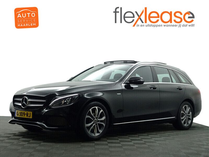 Zwart Gebruikt 2016 Mercedes C180 Prestige Stationwagen | € 21.900 (Duur) - Afbeelding 1/4
