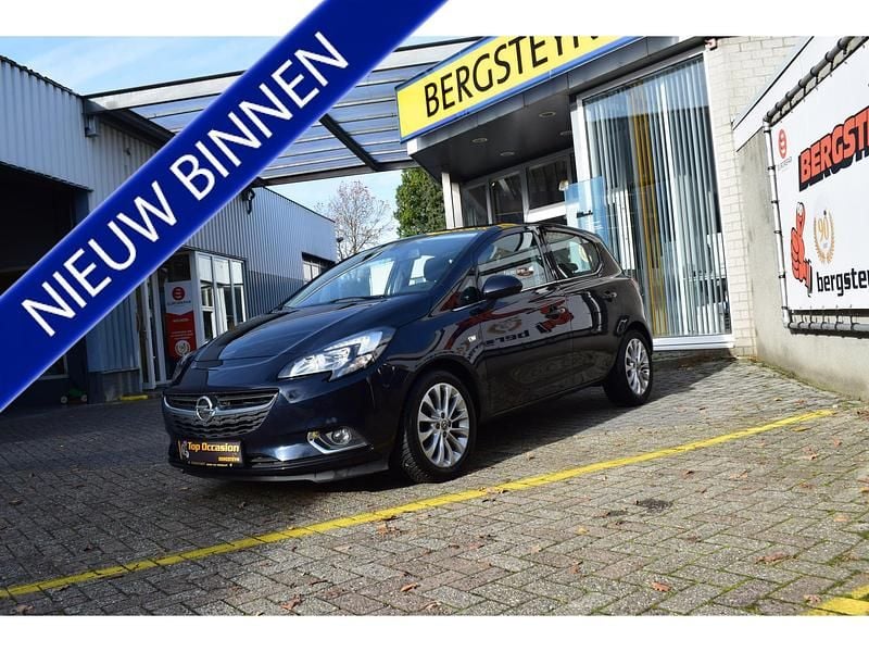 Blauw Gebruikt 2018 Opel Corsa Elegance Hatchback | € 11.495 (Eerlijke prijs) - Afbeelding 1/4