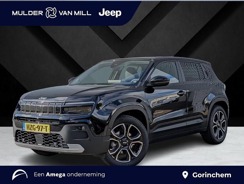 Zwart Nieuw 2025 Jeep Avenger Summit SUV | € 38.895 (Iets duurder) - Afbeelding 1/4