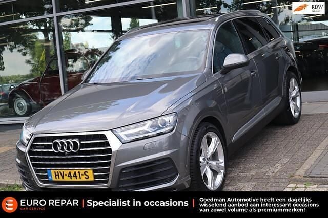Grijs Gebruikt 2016 Audi Q7 S-Line SUV | € 22.995 (Super prijs) - Afbeelding 1/4
