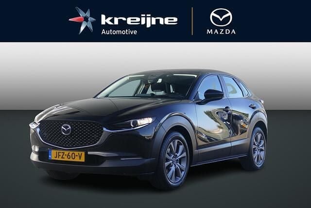 Jet black mica (41w) Gebruikt 2022 Mazda CX-30 Sportive SUV | € 25.925 (Eerlijke prijs) - Afbeelding 1/4