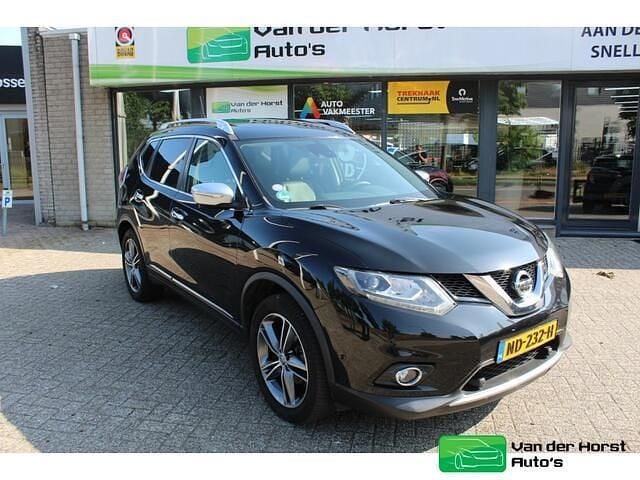 Zwart, metallic lak Gebruikt 2017 Nissan X-Trail Tekna SUV | € 8.950 (Goede deal) - Afbeelding 1/4