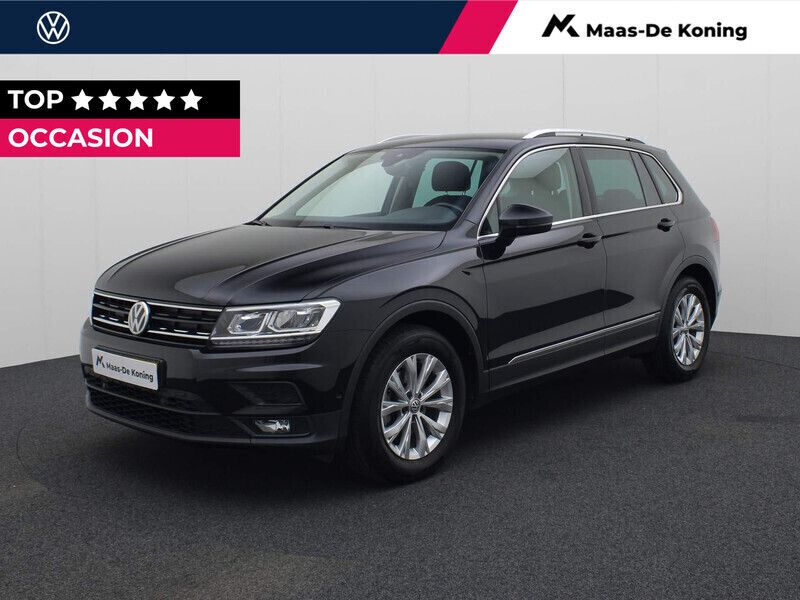 Zwart Gebruikt 2020 VW Tiguan Highline SUV | € 27.440 (Super prijs) - Afbeelding 1/4