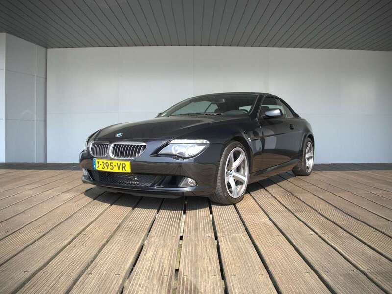 Zwart Gebruikt 2007 BMW 650 Cabriolet Cabriolet | € 27.500 - Afbeelding 1/4