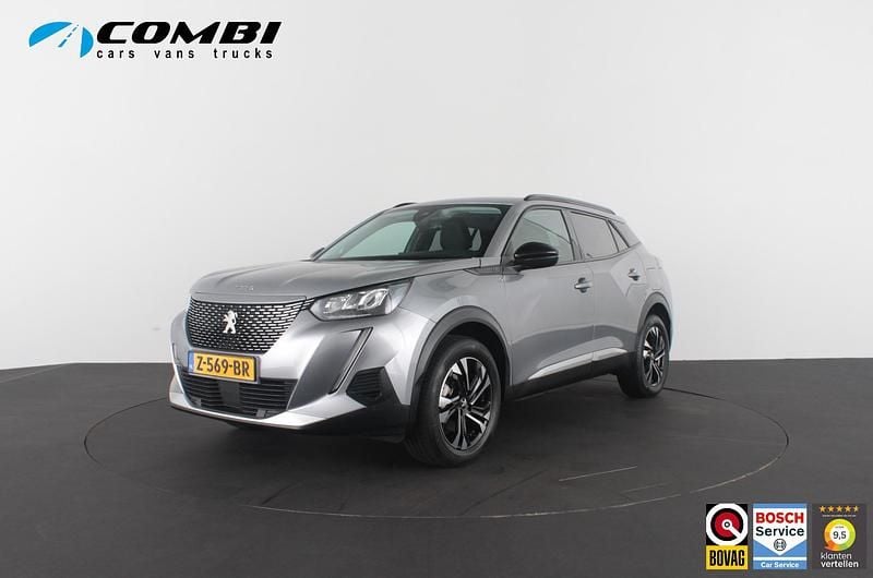 Grijs Gebruikt 2022 Peugeot e-2008 Allure SUV | € 20.645 (Eerlijke prijs) - Afbeelding 1/4