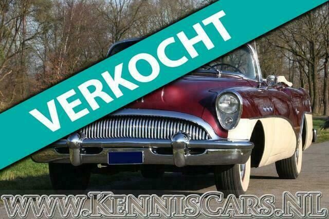 Rood Occasion 1954 Buick Super Cabriolet | € 49.900 - Afbeelding 1/4