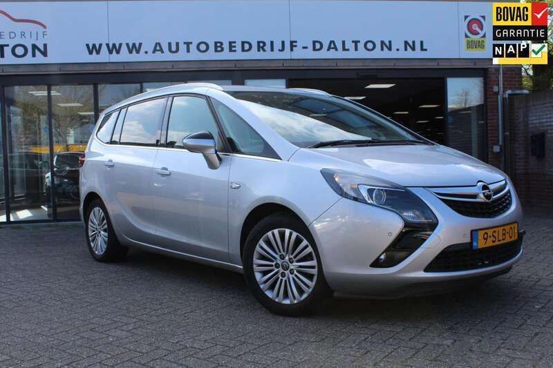 Grijs Gebruikt 2013 Opel Zafira Tourer Design Edition MPV | € 10.950 (Eerlijke prijs) - Afbeelding 1/4