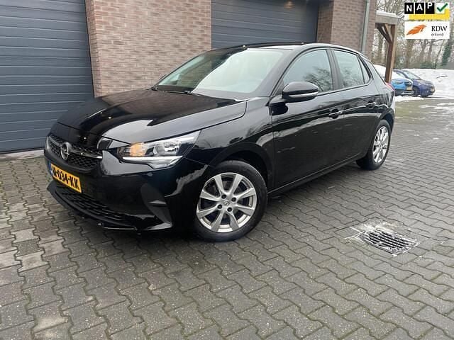 Zwart Occasion 2021 Opel Corsa Edition Hatchback | € 10.750 (Super prijs) - Afbeelding 1/4