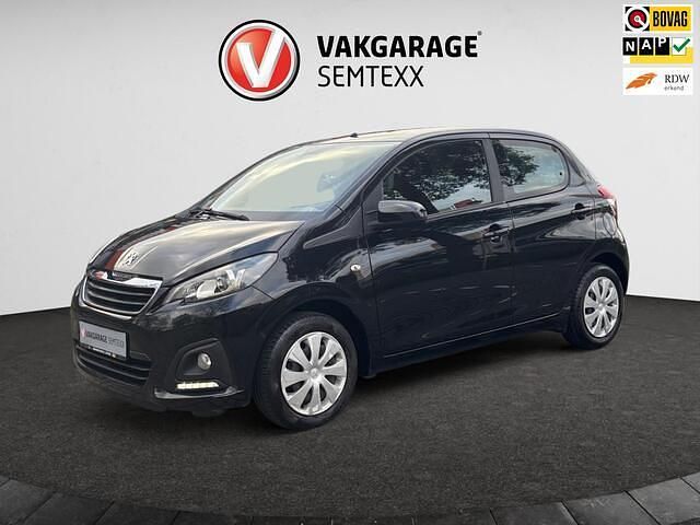 Zwart Gebruikt 2016 Peugeot 108 Active Hatchback | € 5.450 (Eerlijke prijs) - Afbeelding 1/4