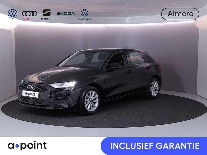 Zwart Occasion 2023 Audi A3 Sportback Proline Hatchback | € 24.949 (Goede deal) - Afbeelding 1/3