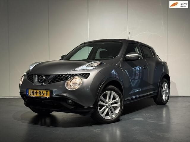 Grijs Gebruikt 2015 Nissan Juke Acenta SUV | € 8.350 (Goede deal) - Afbeelding 1/4