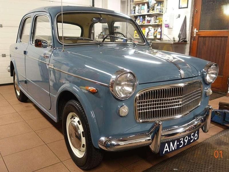 Blauw Gebruikt 1958 Fiat 1100 Sedan | € 14.750 - Afbeelding 1/4