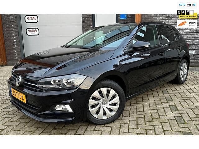 Zwart Occasion 2019 VW Polo Comfortline Hatchback | € 12.395 (Eerlijke prijs) - Afbeelding 1/4