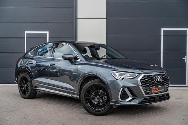 Grijs Gebruikt 2021 Audi Q3 Sportback S-Line SUV | € 35.950 (Super prijs) - Afbeelding 1/4
