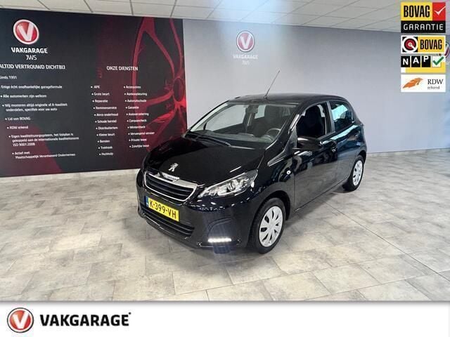Zwart Gebruikt 2021 Peugeot 108 Active Hatchback | € 8.450 (Eerlijke prijs) - Afbeelding 1/4