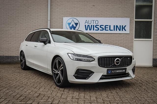 Occasion Volvo V90 R-Design 190 PK (139 kW) 2019 Wit Stationwagen