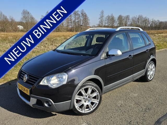 Zwart Gebruikt 2006 VW Polo Cross Hatchback | € 3.750 (Iets duurder) - Afbeelding 1/4