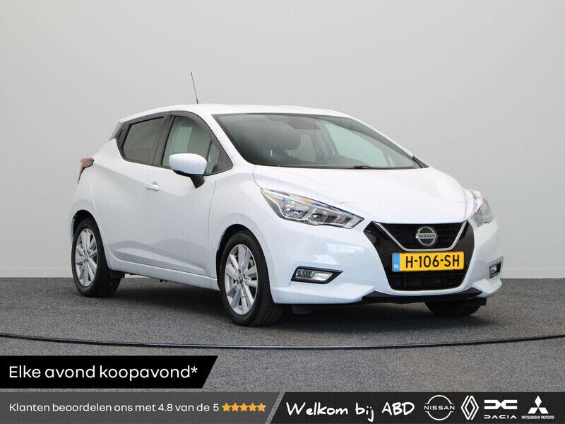Wit Gebruikt 2020 Nissan Micra N-Connecta Hatchback | € 17.440 (Eerlijke prijs) - Afbeelding 1/3