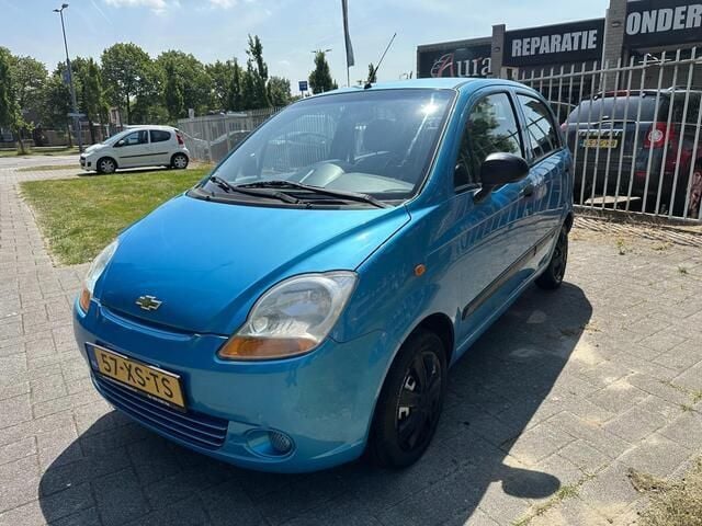 Blauw, metallic lak Gebruikt 2007 Chevrolet Matiz Hatchback | € 2.200 (Eerlijke prijs) - Afbeelding 1/4