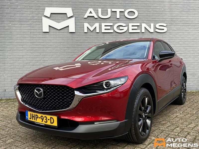 Rood Gebruikt 2022 Mazda CX-30 Sportive SUV | € 29.900 (Iets duurder) - Afbeelding 1/4