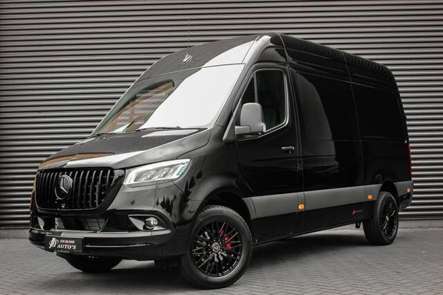 Zwart Nieuw 2024 Mercedes Sprinter Edition Van | € 58.745 (Eerlijke prijs) - Afbeelding 1/4