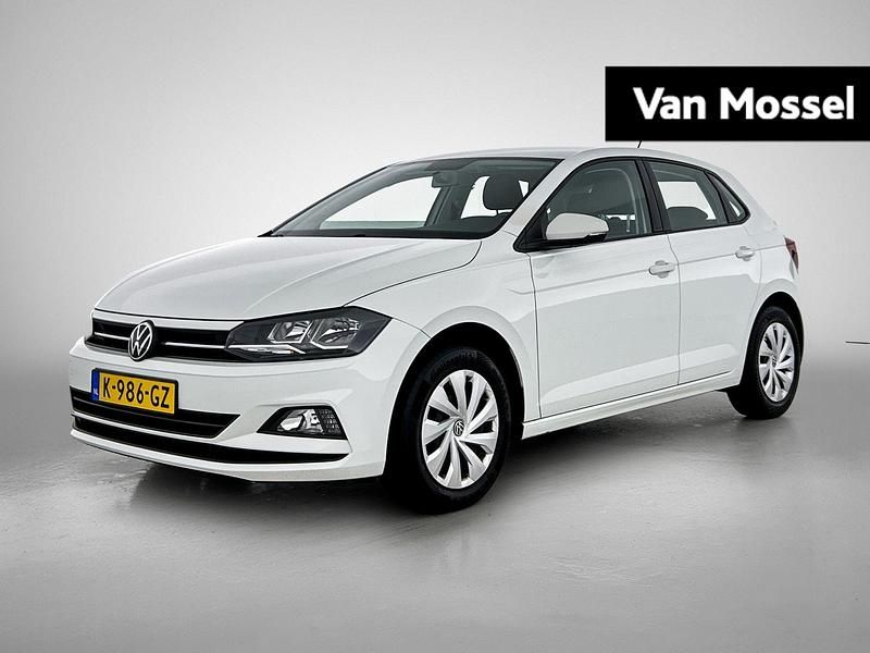 Wit Occasion 2021 VW Polo Comfortline Hatchback | € 14.900 (Eerlijke prijs) - Afbeelding 1/4