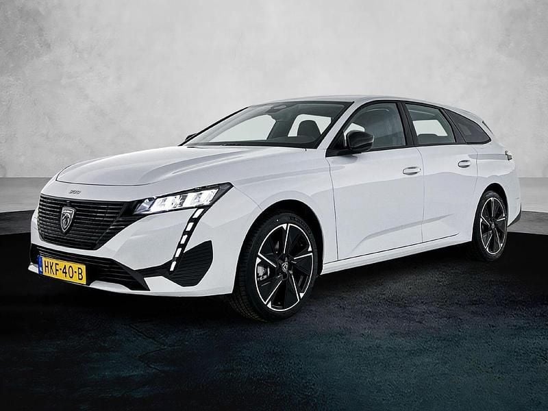 Wit Nieuw 2025 Peugeot e-308 SW Style Stationwagen | € 35.420 (Goede deal) - Afbeelding 1/1