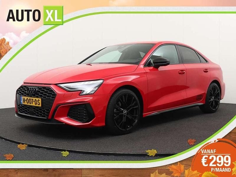 Rood Gebruikt 2021 Audi A3 S-Line Sedan | € 25.940 (Iets duurder) - Afbeelding 1/4