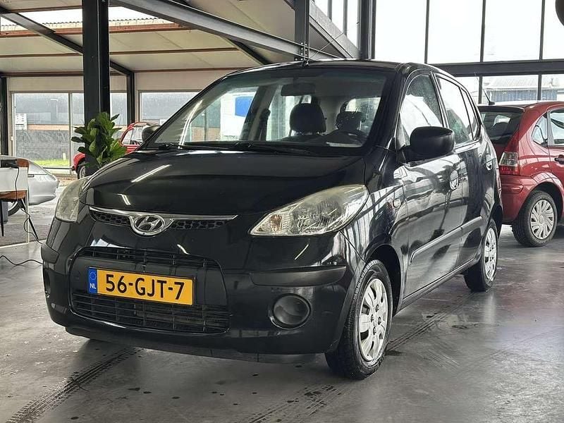 Zwart Gebruikt 2008 Hyundai i10 Active Hatchback | € 2.999 (Goede deal) - Afbeelding 1/4