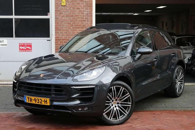 Grijs Occasion 2018 Porsche Macan Turbo SUV | € 37.500 (Eerlijke prijs) - Afbeelding 1/4