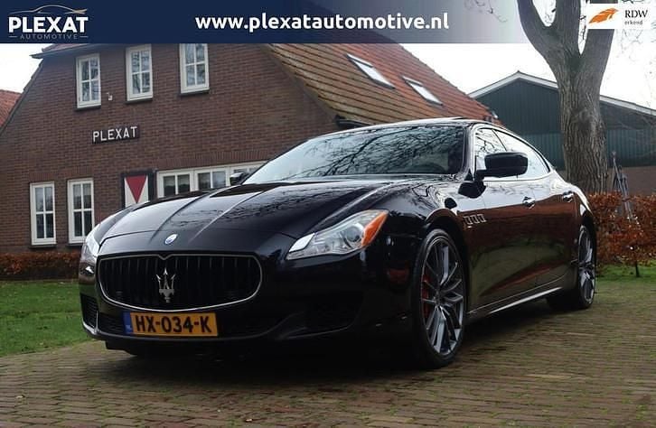 Occasion Maserati Quattroporte 275 PK (202 kW) 2016 Zwart (metallic) Sedan