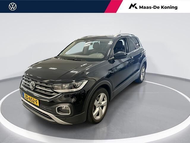 Zwart Gebruikt 2019 VW T-Cross Style SUV | € 19.840 (Eerlijke prijs) - Afbeelding 1/4