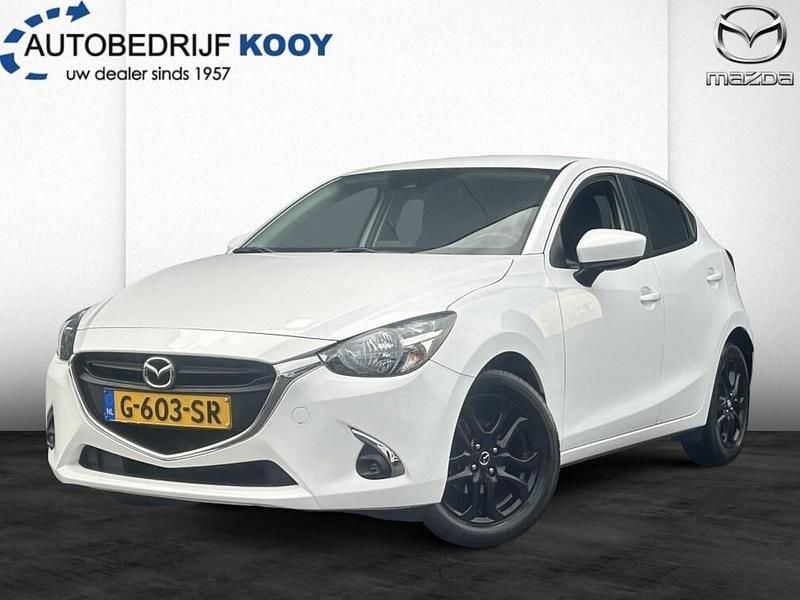 Wit Gebruikt 2019 Mazda 2 Inclusive Hatchback | € 14.250 (Eerlijke prijs) - Afbeelding 1/4